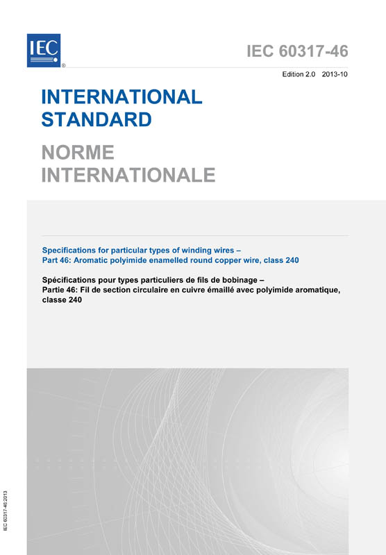 Cover IEC 60317-46:2013